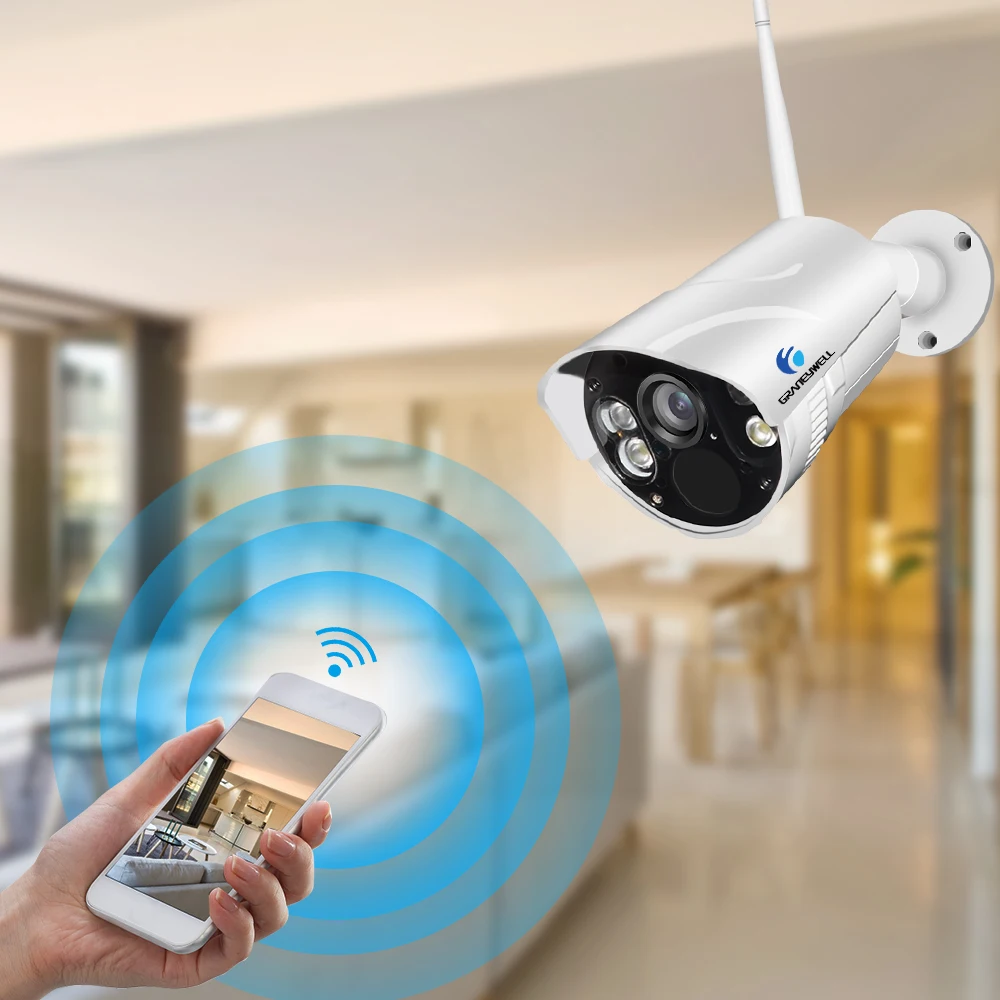 Graneywell Wifi IP камера 1080P Смарт Цвет ночного видения Открытый беспроводной