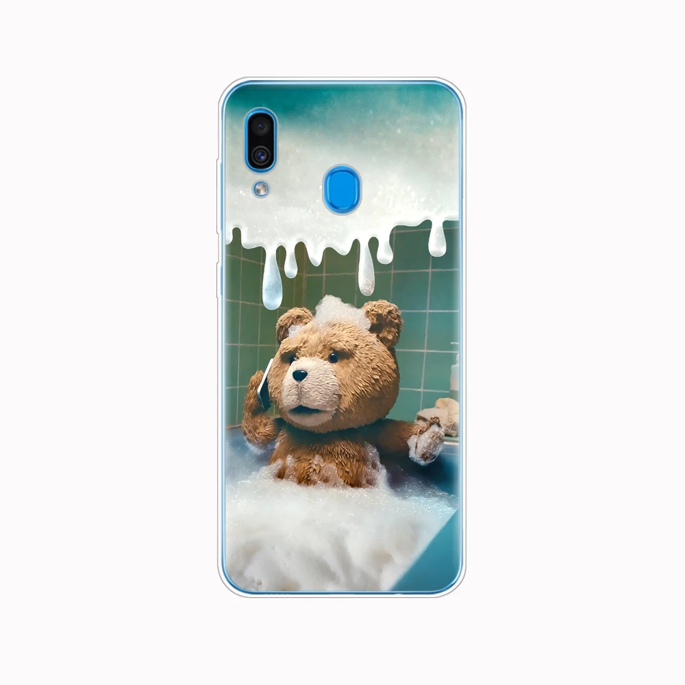 Чехол для Samsung Galaxy A30 чехол телефона задняя крышка A305F A305 мягкий силиконовый из