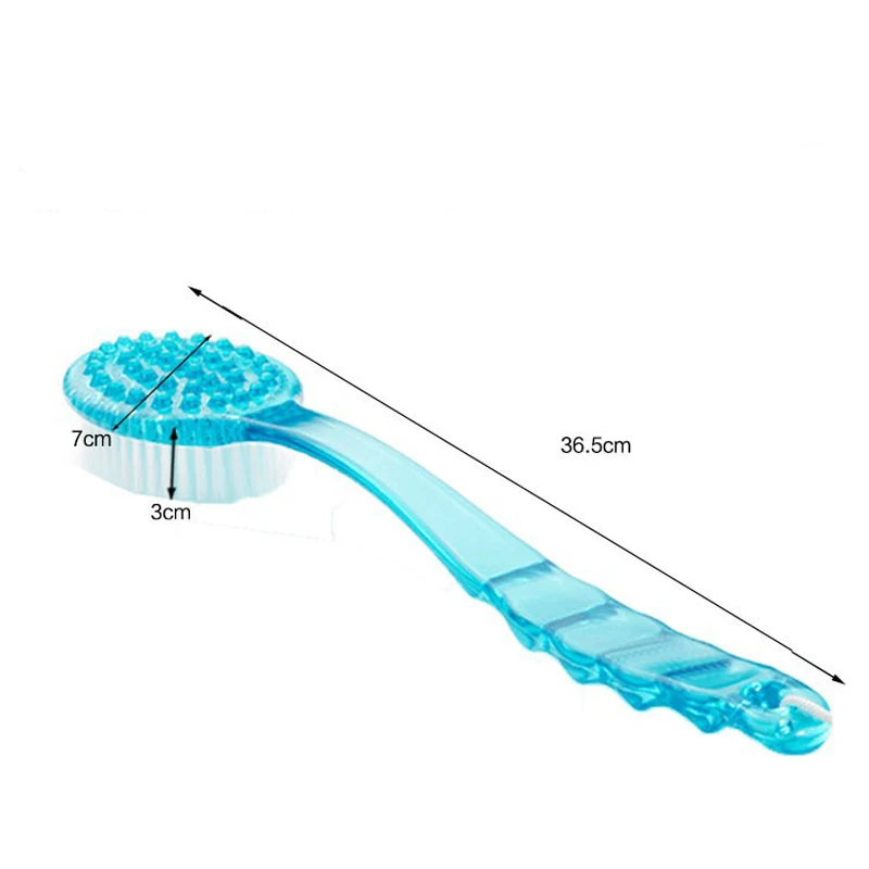 

1Pcs Shower Brush Body Scrubber Back Exfoliating Brush for the Body Long Handle skin Massager Body Brush Bathroom Accessories