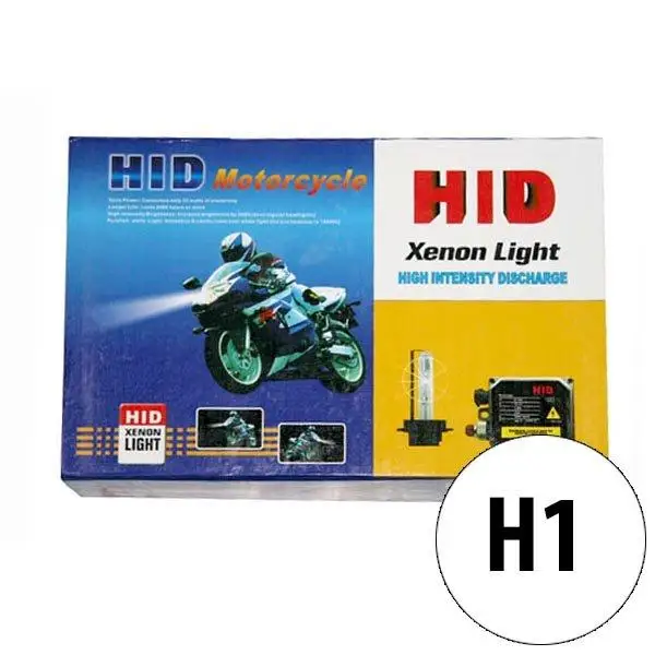 Комплект Xenon H1 so motos. Короткий светильник 6000 K расход 35 W. Балласт тонкий |