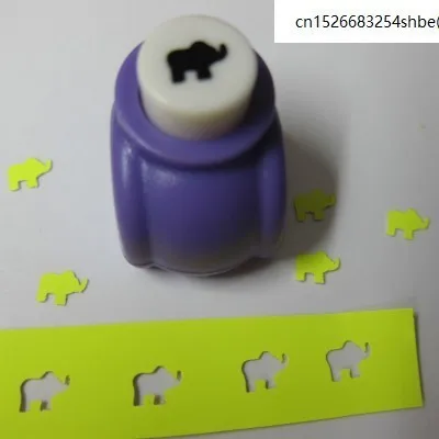 Elephant Подлинный мини альбом для скрапбукинга, ручной резак, карта, цветок, бумага, металл, ремесло, штампы, дырокол, форма, сделай сам, кардсток - Цвет: Elephant