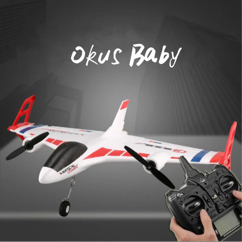 

2019 Brand New RC Airplane 6CH 3D/6G Takeoff and Landing Stunt RC Drone XK Quadrocopter Remote Control Airplane