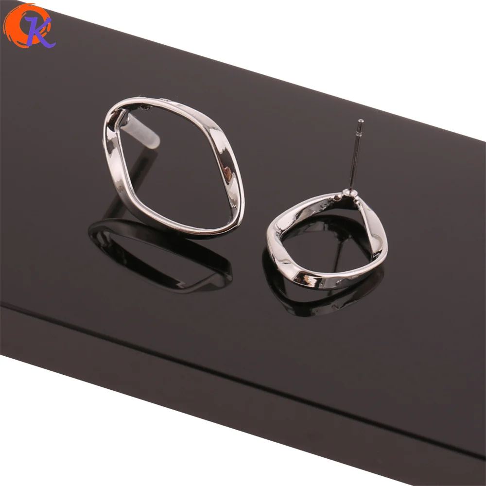 

Cordial Design 50Pcs 17*25MM Jewelry Accessories/Earring Stud/Oval Ring Shape/Zinc Alloy/DIY Making/Hand Made/Earring Findings