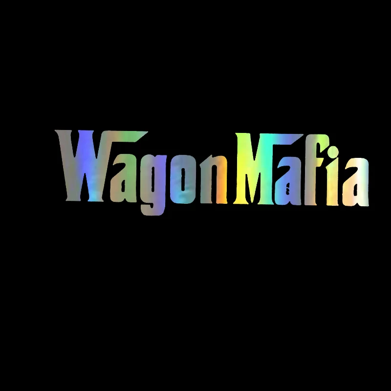 WAGON MAFIA автомобильный Стайлинг наклейка крутая жесткая мужская стильная