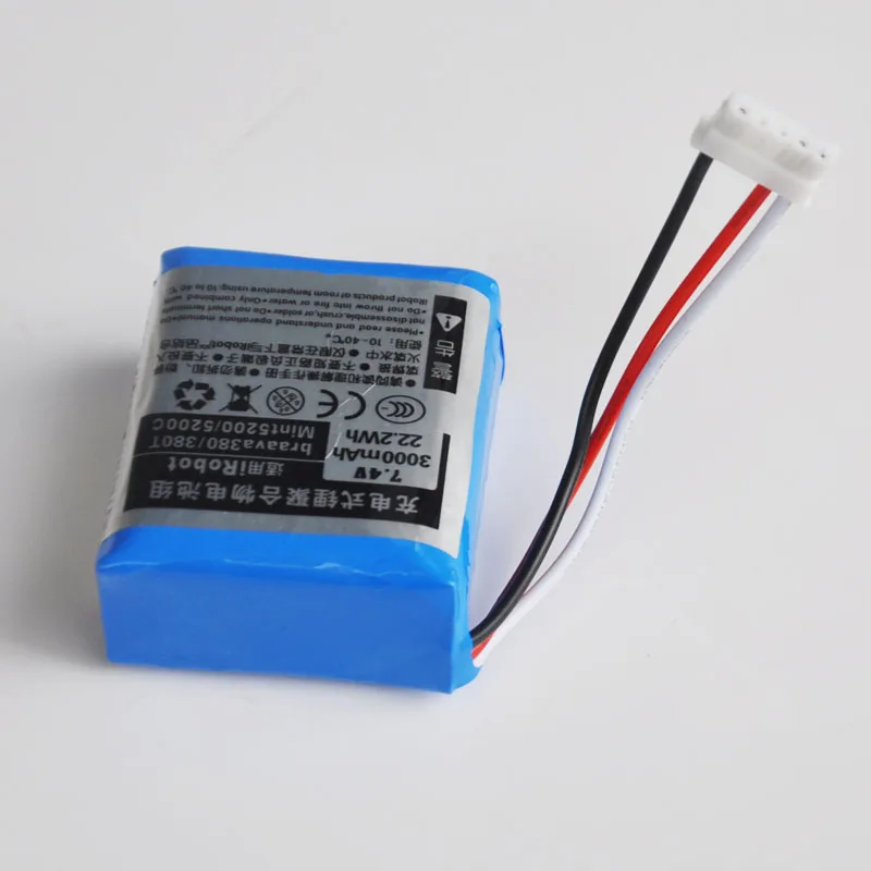 UNITEK 7 2 V 3.0ah комплект литий ионных батарей для 4 iRobot Braava 380 380T Mint 5200 5200B 5200C пылесос