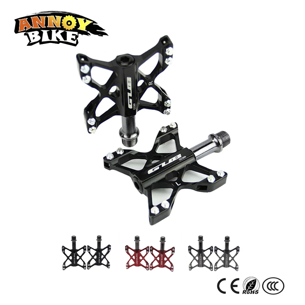 BMX велосипедные Педали CNC алюминиевые профили педали GUB GC009 три Pei Lin структура Cr mo