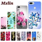 Чехол для Asus ZenFone Max Plus M1, ZB570TL, мягкий силиконовый чехол из ТПУ с изображением цветов Для ZenFone Max Plus, ZB570TL, X018D