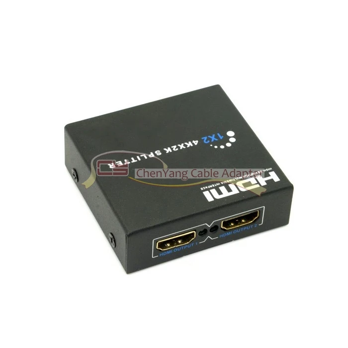 1 шт./4 K 2K UHD HDMI сплиттер вход 2 выход усилитель ретранслятор переключатель коробка