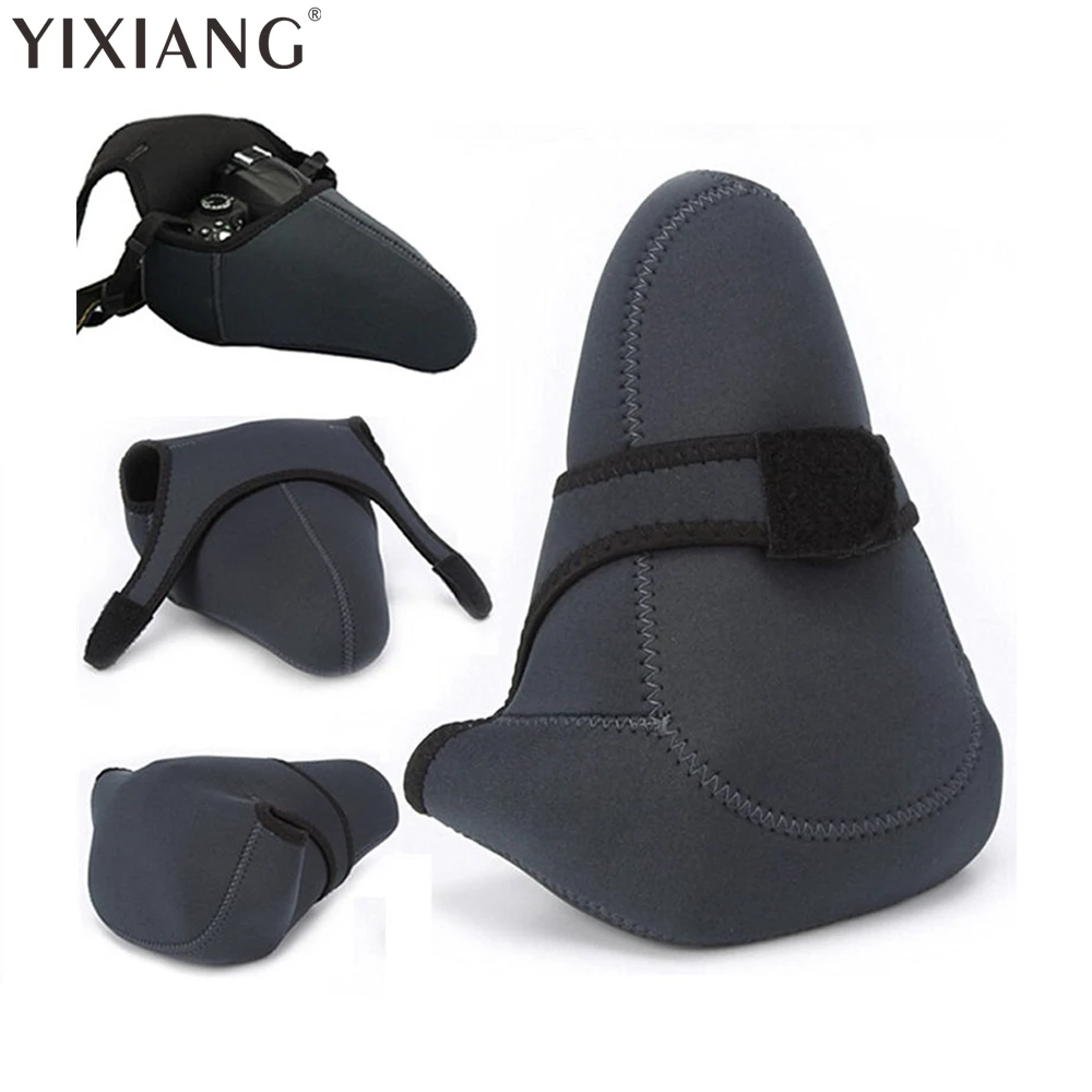 Чехол YIXIANG для камеры Nikon D90 D700 D7100 Canon 6000 650D 700D DSLR LS|lens case pouch bag|bag for nikonbag |