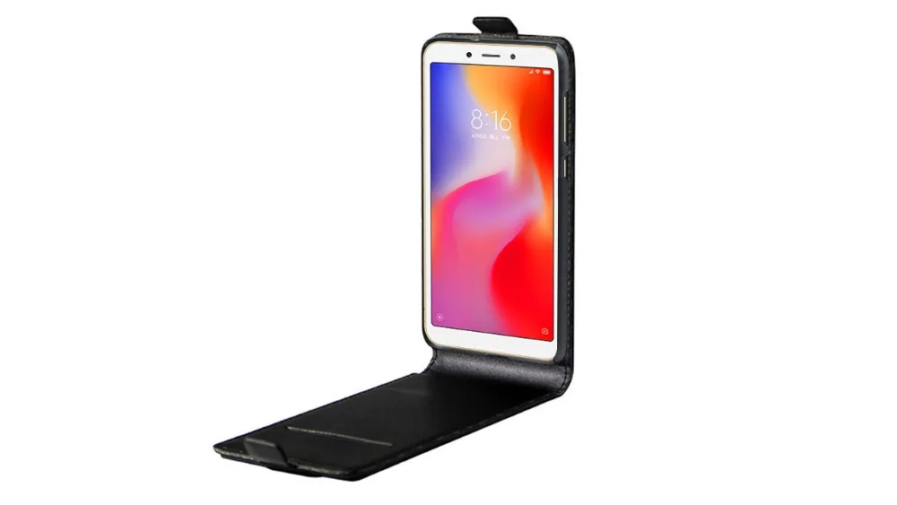 Новое поступление Роскошный чехол для Xiaomi Redmi 6A флип кожаный 6 A 5 45 дюймов