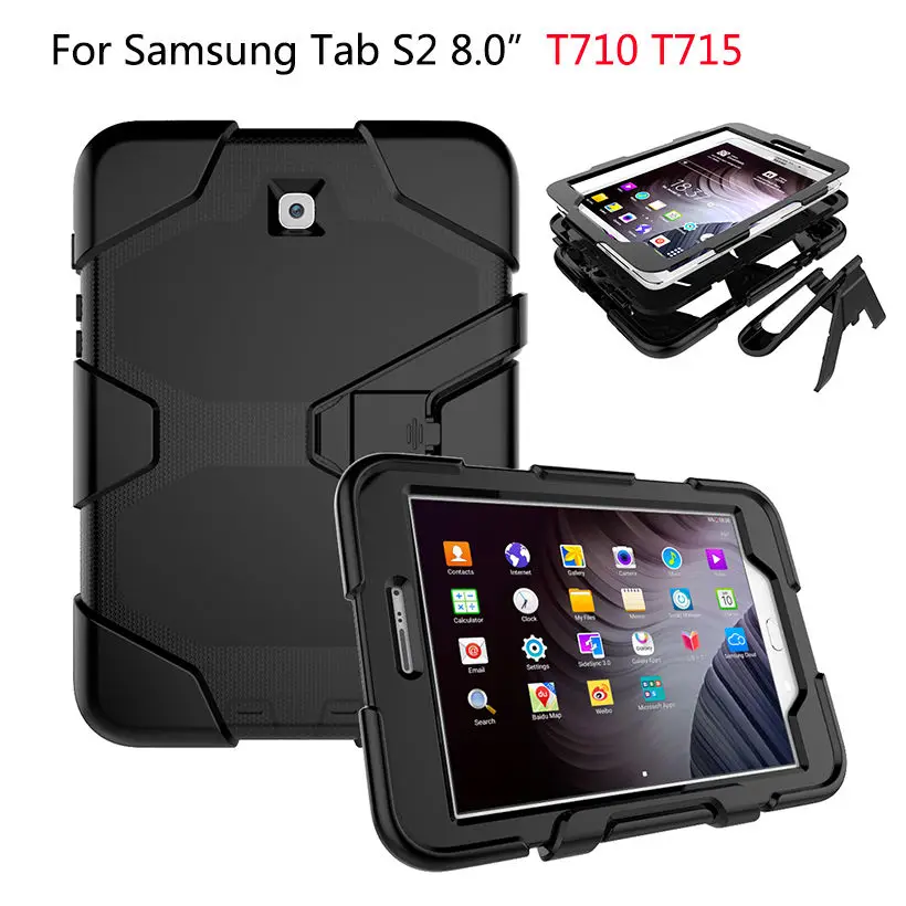 Противоударный чехол-подставка для Samsung Galaxy Tab S2 8 0 T710 T715 | Компьютеры и офис
