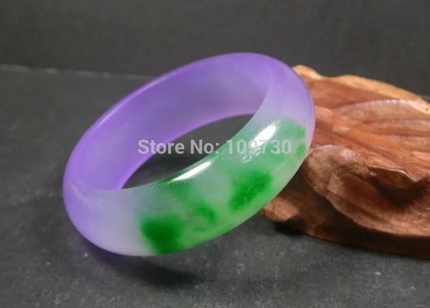 001533 китайский ледяной зеленый лаванды k браслет 60 мм (A0429)|bangle bracelet|chinese banglebracelets &