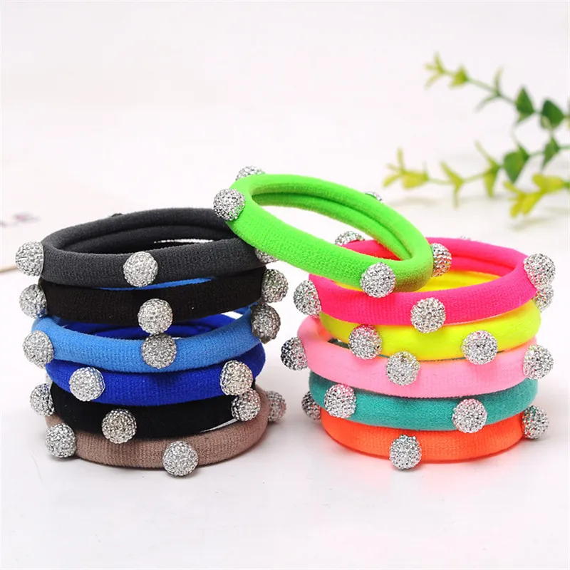 Детская повязка на голову ярких цветов 10 шт. милые детские аксессуары для волос