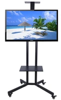 32 60 inch lcd led plasma tv mount floor display stand cartstrolley with dvd holder and camera holder