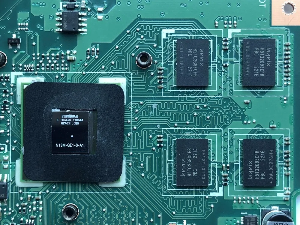 Материнская плата для ноутбука ASUS K55VD REV3.1 материнская HM76 PGA989 DDR3 GT610M 2 Гб 100%