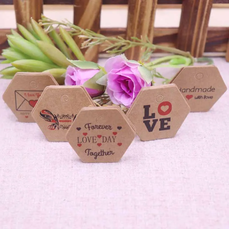 3x3 5 см 100 шт. DIY valentie TAG love day многоугольная Любовь Бабочка Милая подъемная карта