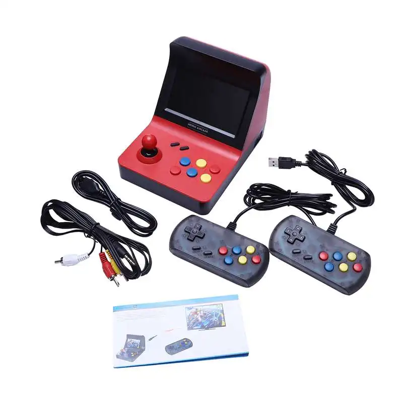 ABGN Hot-Powkiddy A8 Ретро аркадная консоль игровая машина встроенный 3000 классические игры геймпад управление AV Out 4,3 I