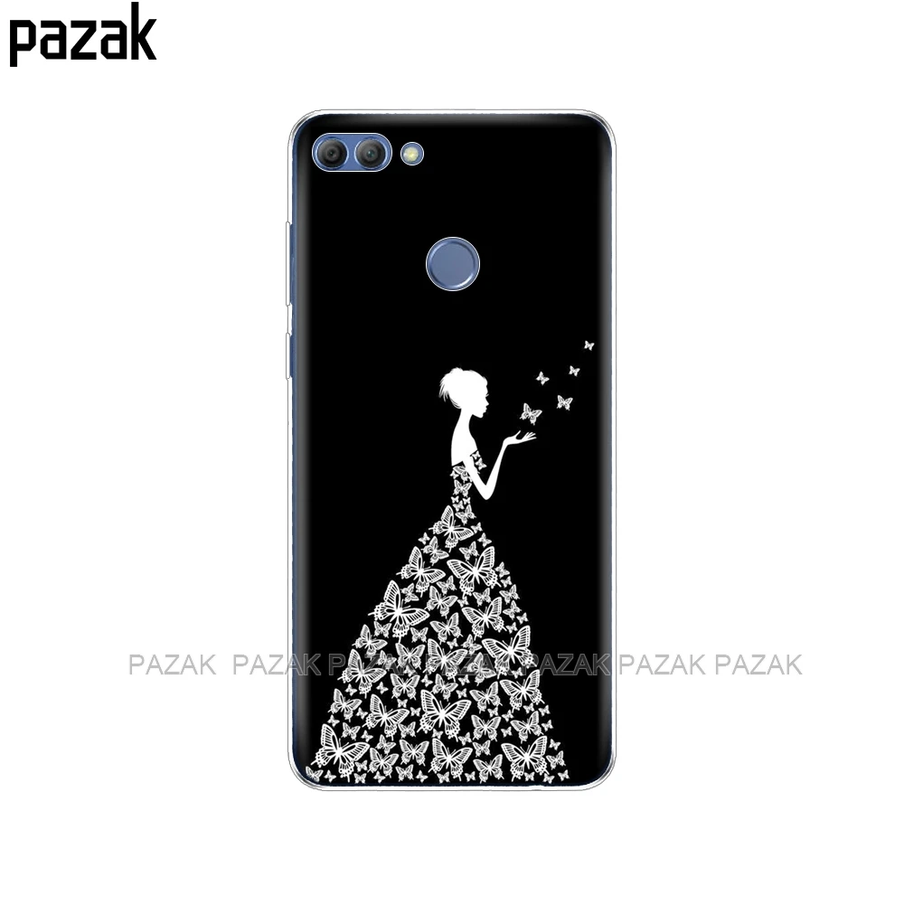 52250 Чехол для huawei P Smart чехол Enjoy 7S Мягкий ТПУ силиконовый чехол-накладка для huawei P Smart Coqa чехол с принтом - Цвет: 52250