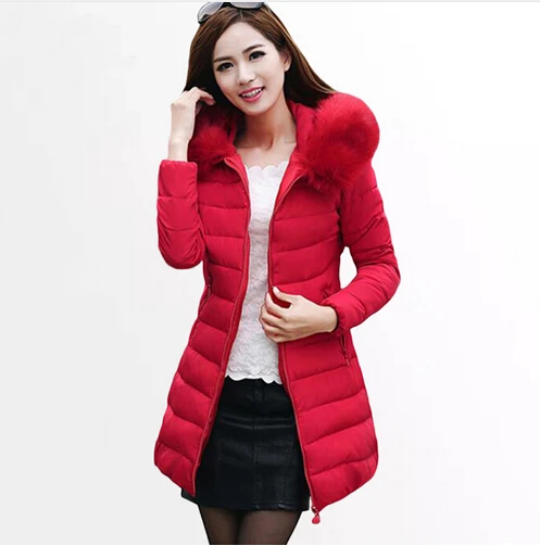

Womens Winter Jackets And Coats Thick Warm Hooded Down Cotton Padded Parkas For Women's Winter Jacket Female Manteau Femme