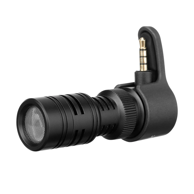 Saramonic SmartMic+/Di/UC TRRS направленный микрофон с поролоновым ветровым стеклом для IOS iPhone x 8 7 7 plus Android смартфонов