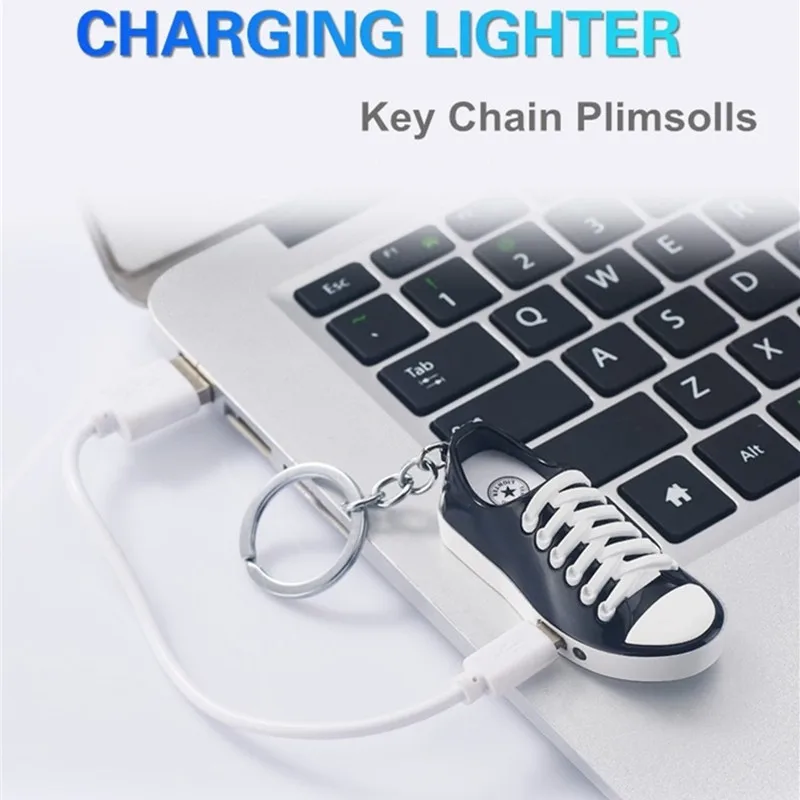 Милые мини плимсоолы USB Авто прикуриватели со светодиодный подсветкой брелок