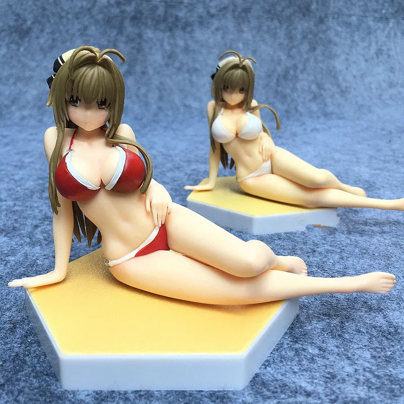 

Экшн-фигурка из японского аниме, 2 цвета, Amagi, яркий парк, волнистый цвет, женский купальник, бикини, брелок, 13 см, привлекательная игрушка-сиде...