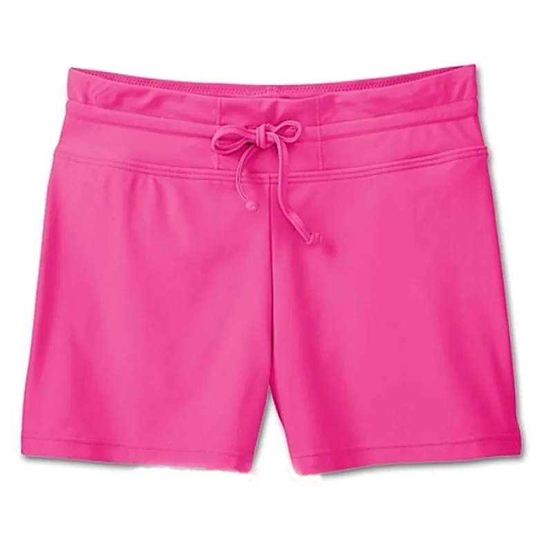 

SBART Womens Board Shorts Swimwear Beach for Women Low Waist Black White Color Ladies Summer Jammers Shorts Feminino Plus Size L