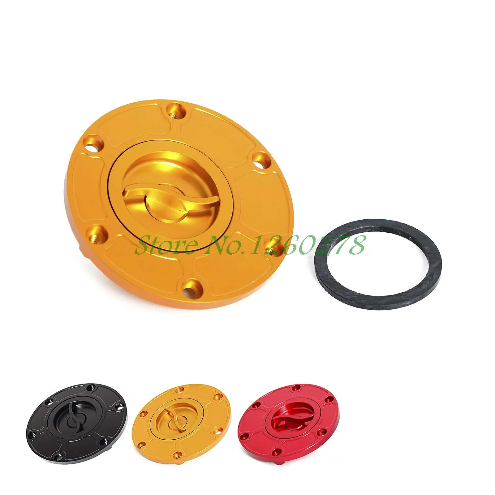 Keyless CNC алюминиевый топливный газовый бак Крышка для Triumph Daytona 600/650/T595 Tiger 800 800XC TT600All