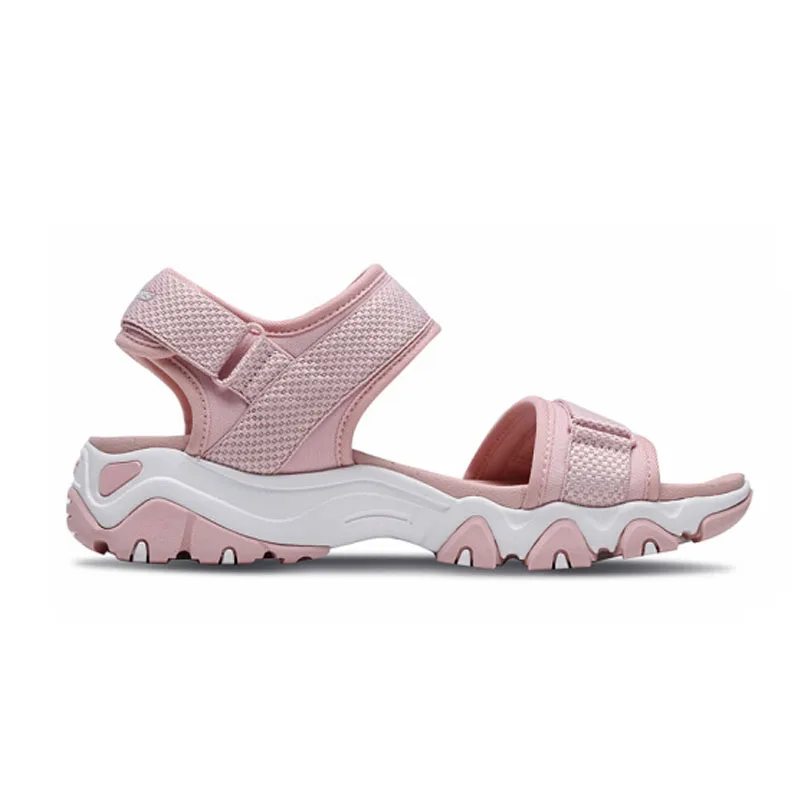 Skechers/женские летние сандалии; Новое поступление; красивые уличные женские спортивные сандалии на платформе; Летняя обувь на танкетке; 88888160-LTPK