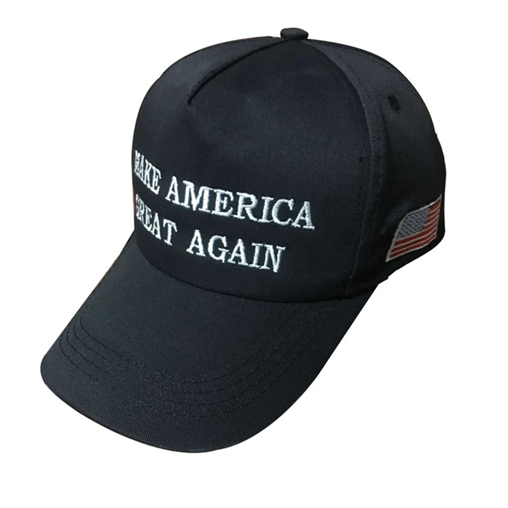 Мужская кепка с буквенным принтом Make America Great Again Регулируемая Кепка вышитым