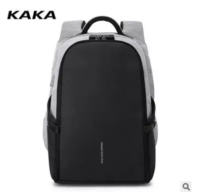 Рюкзак для ноутбука KAKA с USB зарядкой Мужской Дорожный рюкзак школьная сумка