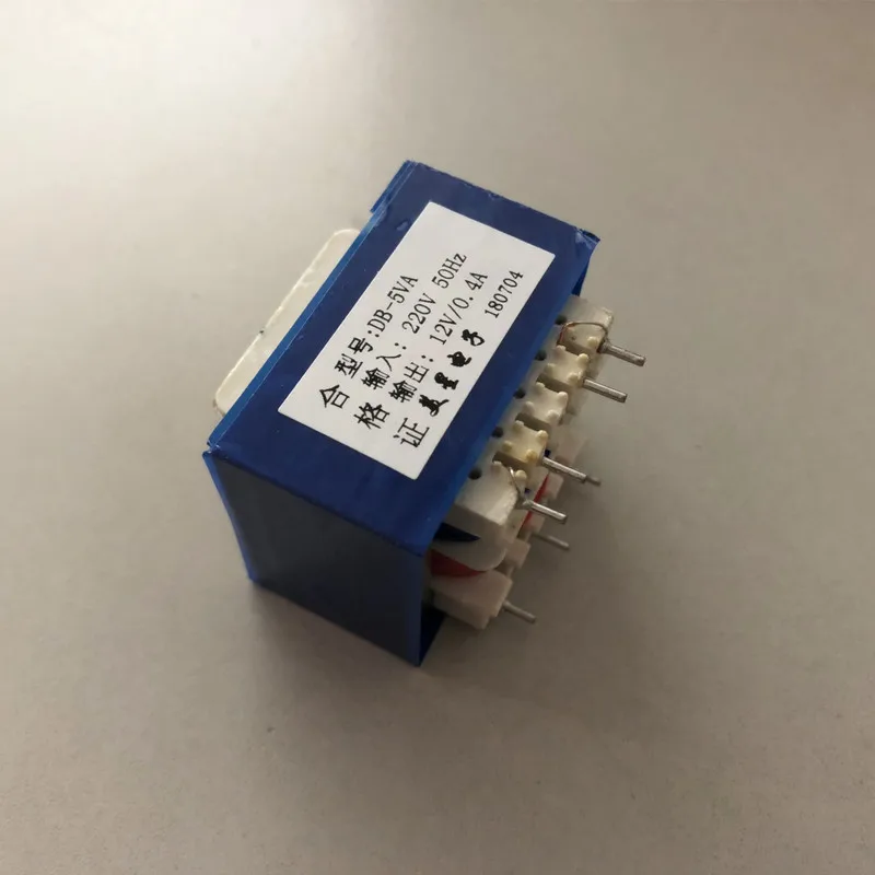 12V 0.4A трансформатор 5VA EI41 220V вход силовой для вытяжки водонагреватель
