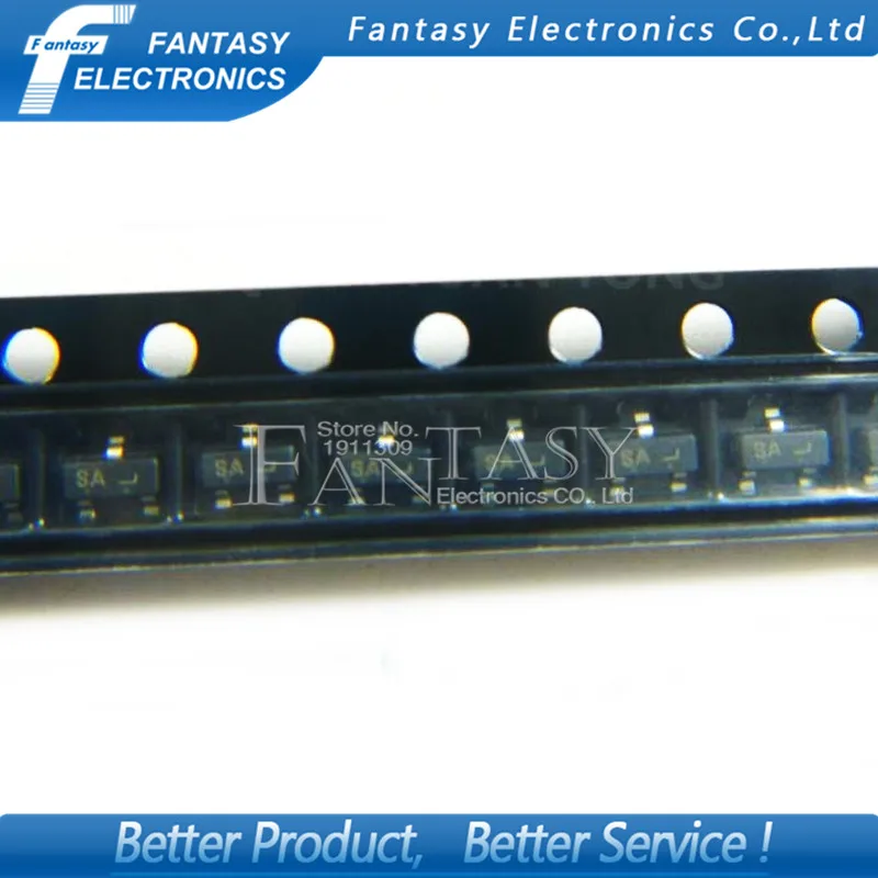 100 шт. BSS123 SOT23 BSS123LT1G SOT SMD MOS транзистор FET