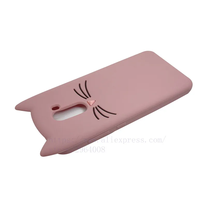 TRISEOLY For Xiaomi Pocophone F1 Case Soft Silicone 3D Cartoon Cute Bearded Cat Protective Back Cover Poco | Мобильные телефоны и