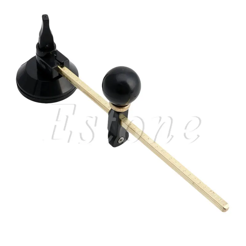

1PC 40cm Glass Cutter 6 Wheel compasses Circular Cutting With Suction Cup Circle
