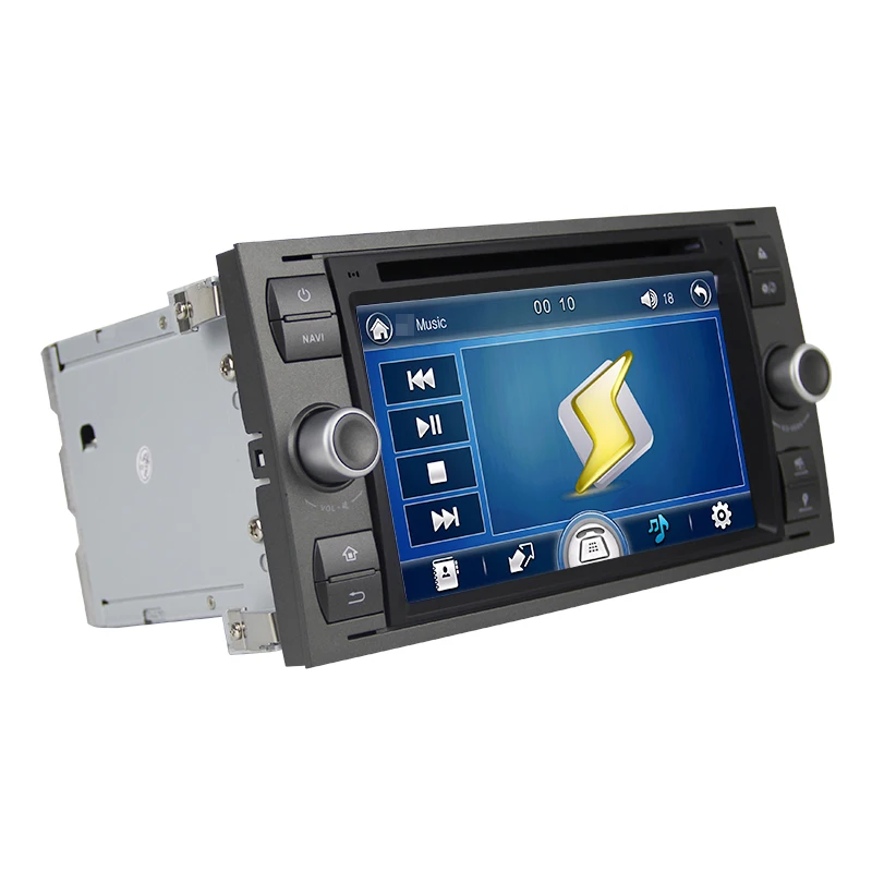 Eunavi 7 ''автомобильный dvd плеер с двумя цифровыми входами для Ford Focus Galaxy Fiesta S Max C