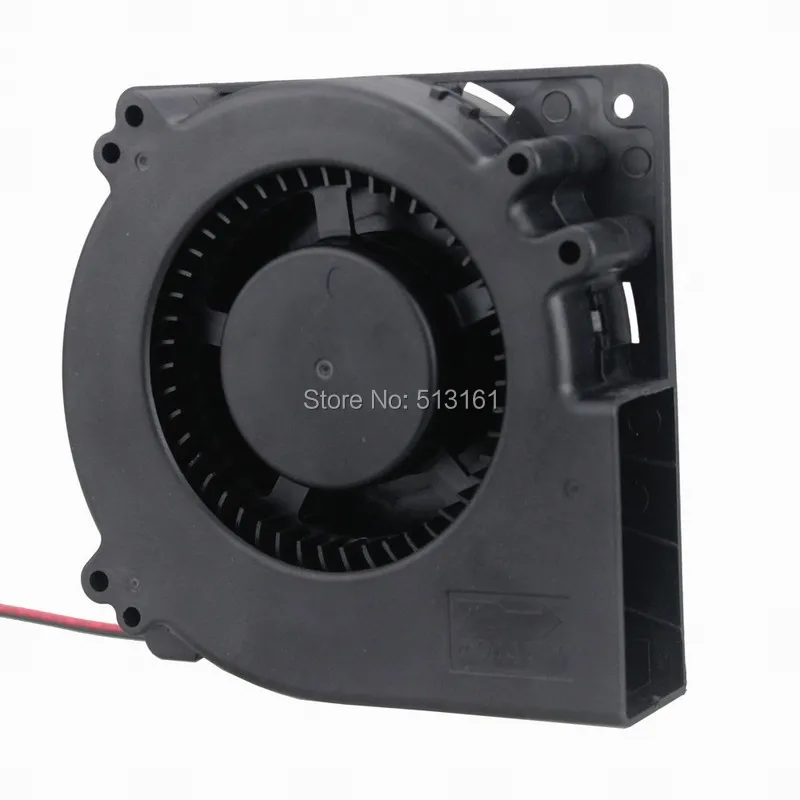 5 Pieces 12cm 120mm 120*120*32mm Turbo Centrifugal 24V 2900RPM PC Case Ball Blower Fan