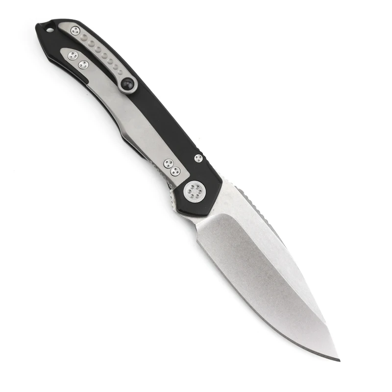 High quality bearing TC4 Titanium handle D2 blade knife hunting camping outdoor self-defense tactical army Survival EDC | Инструменты