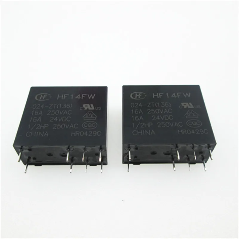 Новое реле 24V HF14FW JQX 14FW 024 ZT 24VDC DC24V 16A 250VAC DIP8  | Реле -32822784199