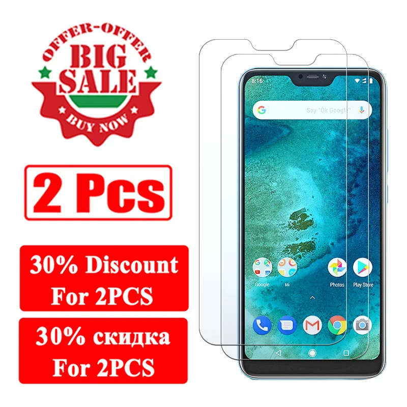 Защитное стекло для экрана xiaomi redmi 6 pro защитное ksiomi red mi a2 lite redme a2lite 2a light 6pro
