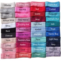 80 colors available 58 fold over elastic ribbon sewing elastic bands hair elastic fabric diy hair bow apparel accessories
