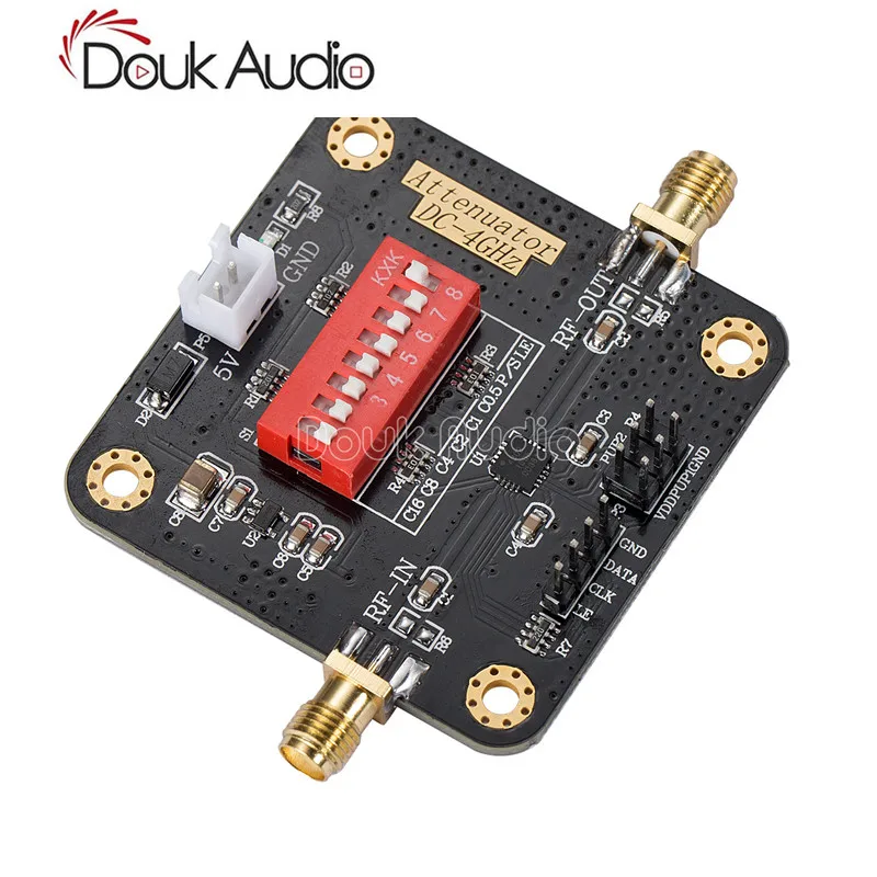 Цифровой радиочастотный аттенюатор DC 4GHz PE4302 с высокой линейностью DSA 0 5 дБ 31