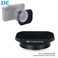 jjc lens hood for fujinon lens xf 23mm f1 4 r xf 56mm f1 2 r xf 56mm f1 2 r apd on fujifilm x t4 x t200 x a7 replaces lh xf23