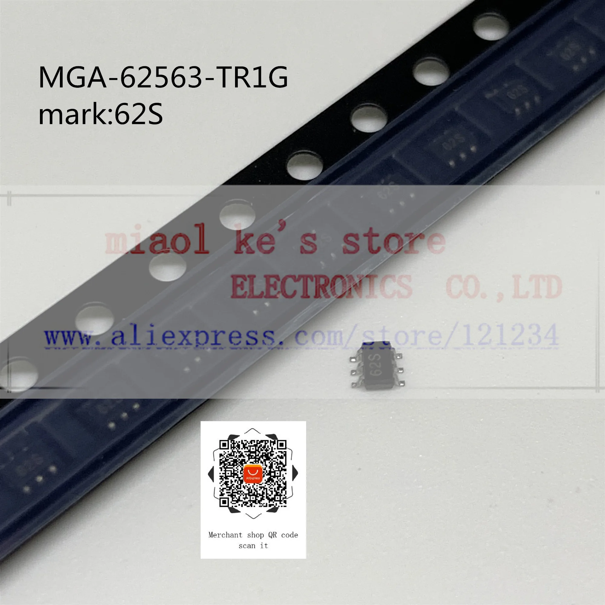 [5 шт. 10 шт.] 100% Новый оригинальный MGA 62563 TR1G марка: 62S IC AMP 100 МГц 3 ГГц SOT363