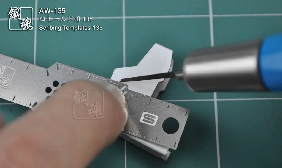 Травление частей для Gundam Scribing шаблоны AW135 фото-травленые листы принимаются оптом