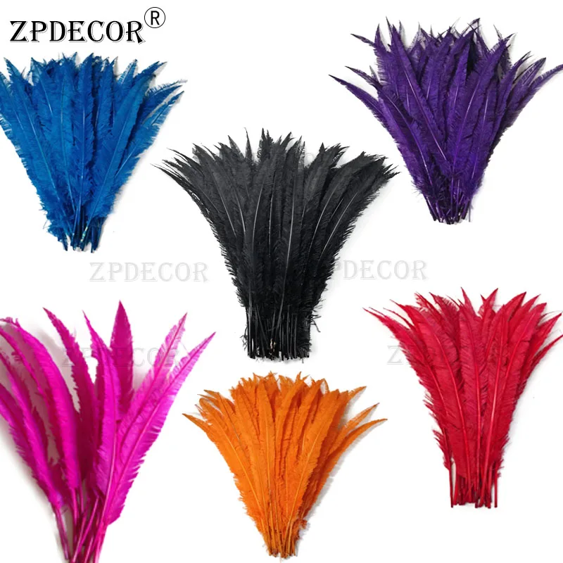 ZPDECOR 55 60 см Nandu страусиное перо|Перо| |