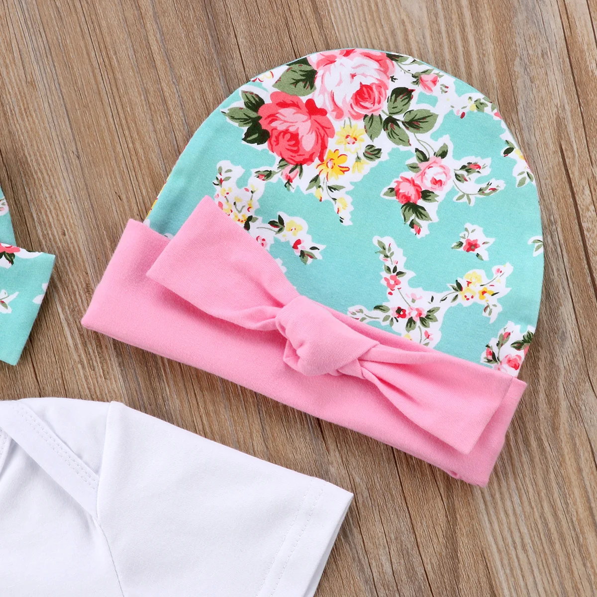 Лето 2019 боди для малышей комплект из 4 предметов новорожденных девочек с