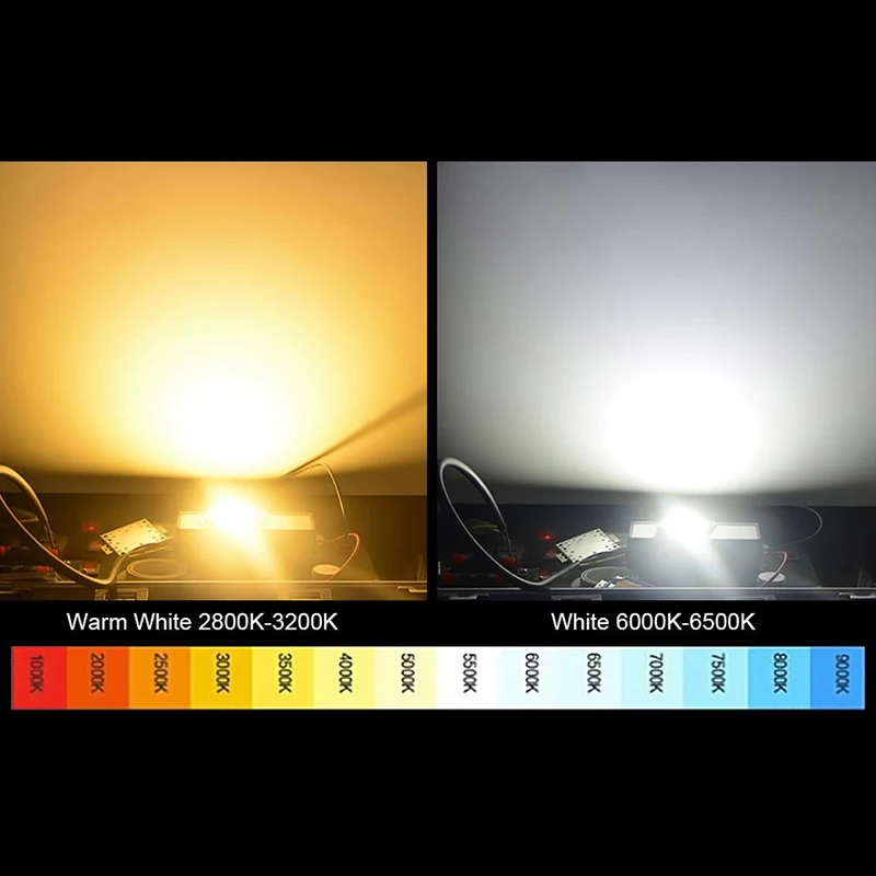 

LAIDEYI 50 pcs/bag New Arrival 1W High-power LED Lumens Lamp Beads Warm/White Light For DIY Flood light Spotlight