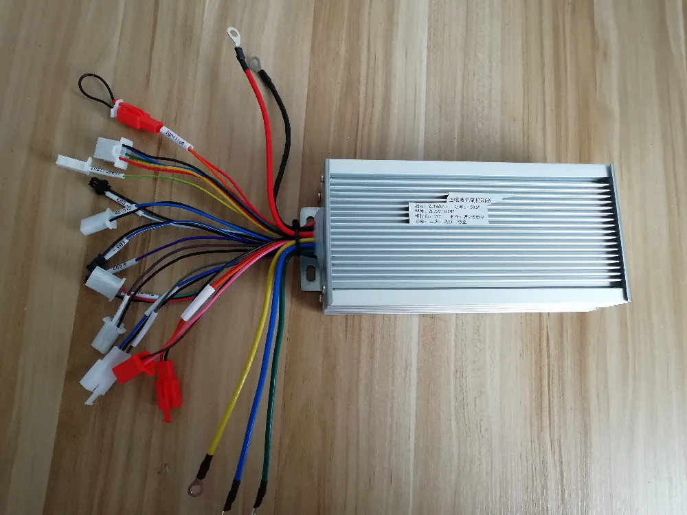 BLDC sinewave контроллер двигателя векторный 48v60v72v1500w2000w 18 mosfet Электрический велосипед