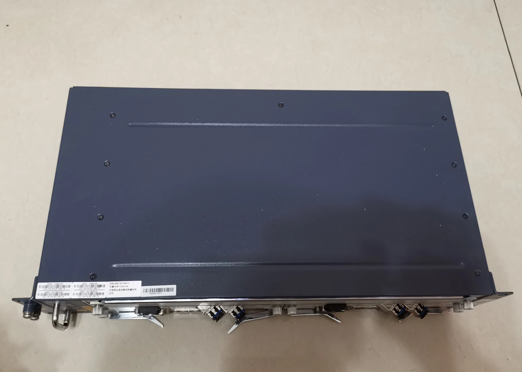 Б/у ZTE ZXA10 C320 GPON/EPON OLT SMXA * 2 питание постоянного тока может поддерживать Gpon/карта EPON